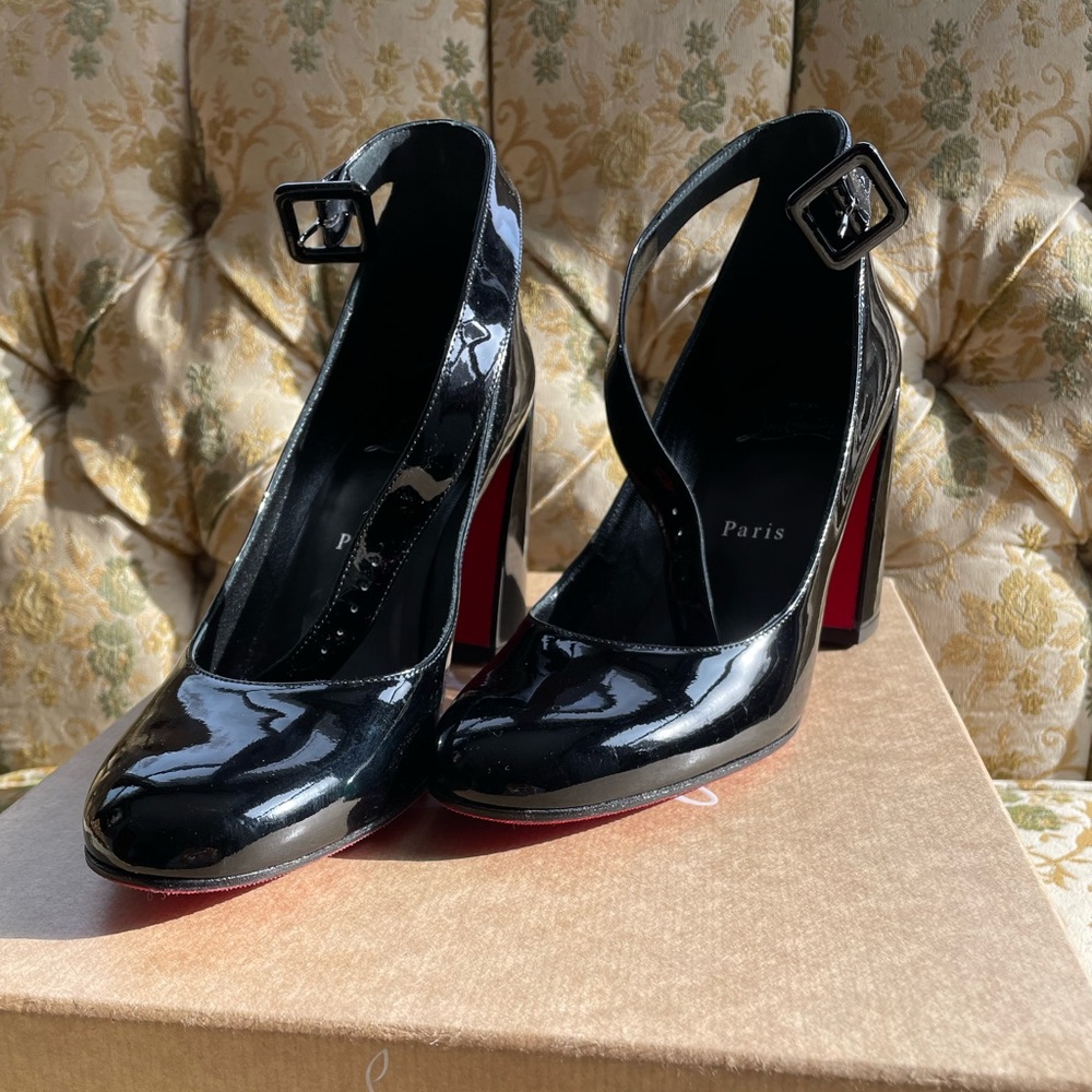 Patent Leather Louboutin Mary Janes